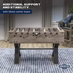 American Legend 54″ Kirkwood Foosball Table Grey