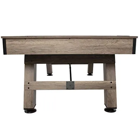 American Legend Brookdale 90” Billiard Table with Rustic Wood Finish Blue