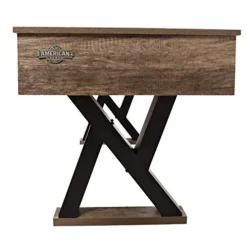 American Legend Kirkwood 9’ LED Light Up Shuffleboard Table with Bowling