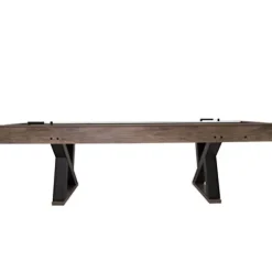 American Legend Kirkwood 9’ LED Light Up Shuffleboard Table with Bowling