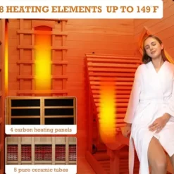 amocane 2 Person Cedar Sauna