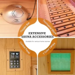 amocane 2 Person Cedar Sauna