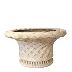 Anderson Teak Victoria Planter White