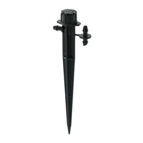 Antelco Adjustable 360 Degree Dripper on 5″ Stake for Drip Irrigation Systems – 1000 Pack