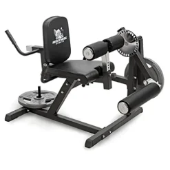 ANYTHING SPORTS Heavy Duty Adjustable Leg Extension and Curl Machine 2.0 Black