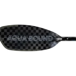 AQUA BOUND Aerial Major Carbon Versa-Lok Kayak Paddle Bent Shaft 4-Piece Black
