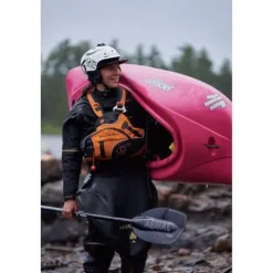 AQUA BOUND Aerial Major Carbon Straight Shaft 1-Piece Kayak Paddle Black