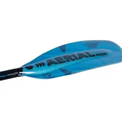 AQUA BOUND Aerial Major Fiberglass Versa-Lok Bent Shaft 4-Piece Kayak Paddle Blue 191-196 cm
