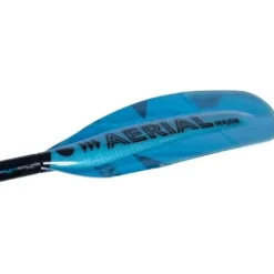 AQUA BOUND Aerial Major Fiberglass Bent Shaft Kayak Paddle Blue 200cm