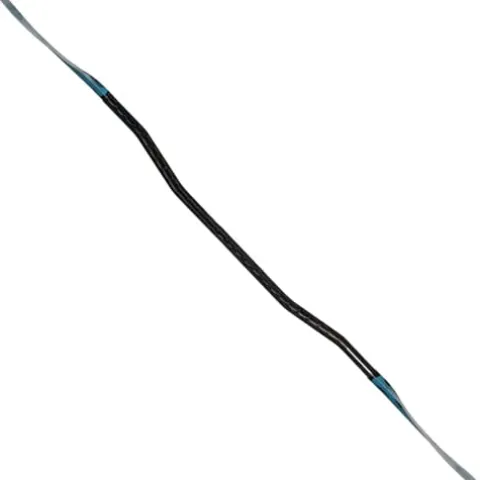 AQUA BOUND Aerial Major Fiberglass Bent Shaft 1-Piece Kayak Paddle Blue