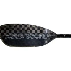 AQUA BOUND Aerial Minor Carbon Versa-Lok Bent Shaft Kayak Paddle 4-Piece 200-205cm Black