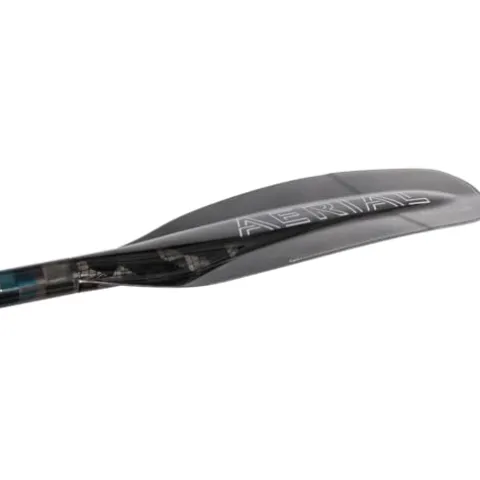 AQUA BOUND Aerial Minor Carbon Versa-Lok Bent Shaft Kayak Paddle 4-Piece 200-205cm Black