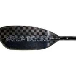 AQUA BOUND Aerial Minor Carbon Versa-Lok Straight Shaft 4-Piece Kayak Paddle Black