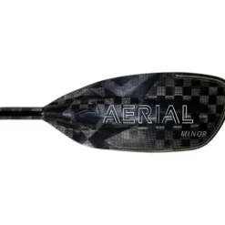 AQUA BOUND Aerial Minor Carbon Bent Shaft 1-Piece Kayak Paddle Black