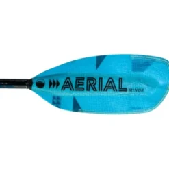 AQUA BOUND Aerial Minor Fiberglass 4-Piece Kayak Paddle Blue 197-202cm