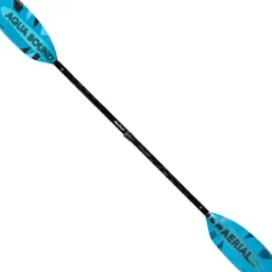 AQUA BOUND Aerial Minor Fiberglass 4-Piece Kayak Paddle Blue 200-205 cm