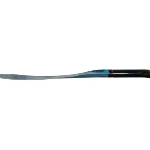 AQUA BOUND Aerial Minor Fiberglass Bent Shaft 1-Piece Kayak Paddle Blue