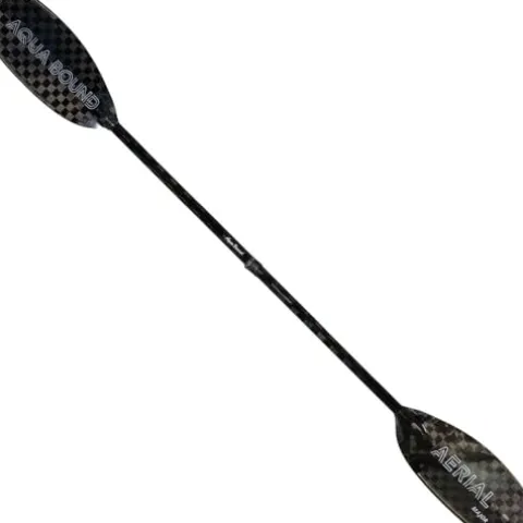 AQUA BOUND Carbon Versa-Lok Kayak Paddle 2-Piece Black 191-196 cm