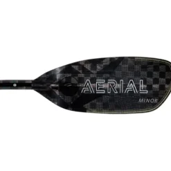AQUA BOUND Carbon Versa-Lok Bent Shaft Kayak Paddle 4-Piece Black