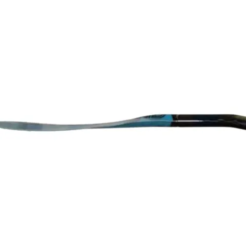 AQUA BOUND Fiberglass Bent Shaft Kayak Paddle 1-Piece Blue 194cm