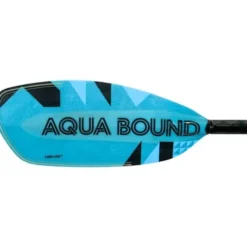 AQUA BOUND Fiberglass Versa-Lok Bent Shaft Kayak Paddle Blue 200-205 cm