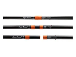 AQUA BOUND Tango Fiberglass Straight Shaft 2-Piece Kayak Paddle Green Tide