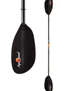AQUA BOUND Whiskey Carbon Bent Shaft Kayak Paddle