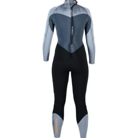 Aqua Lung Aquaflex 3mm Wetsuit Women Medium Gray Orange
