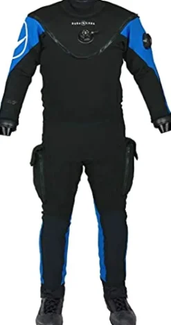 Aqua Lung Fusion Bullet Drysuit Black / Blue Large/X-Large
