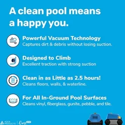 Aqua Products Evo502 Robotic Pool Cleaner Multicolor