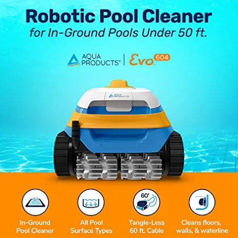 Aqua Products EVO604 Robotic Pool Cleaner Multicolor