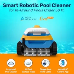 Aqua Products Evo614iQ Robotic Pool Cleaner Multicolor