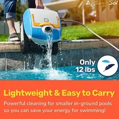 Aqua Products Sol Robotic Pool Cleaner for Inground Pools up to 36ft Multi-Colored