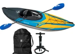 AQUAGLIDE Noyo 90 Inflatable Kayak Package Multicolor