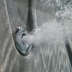 Aqualife by Strong Spas 3-4 Person Hot Tub with Hydrotherapy Jets and LED Lighting Gray Granite