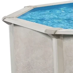 Aquarian Phoenix Steel Frame Above-Ground Pool Beige