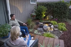 Aquascape Backyard Waterfall Fountain Kit for Landscape and Garden Black