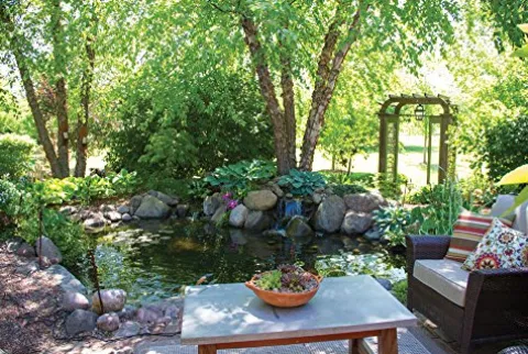 Aquascape Complete Waterfall Kit with 16 Feet Stream Medium Black