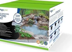 Aquascape DIY Backyard Pond Kit 8ft x 6ft Black