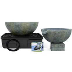 Aquascape Spillway Bowl and Basin Fountain Kit Patina