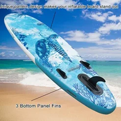 AQUBONA Inflatable Stand Up Paddle Board Ocean Blue