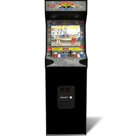 ARCADE1UP Street Fighter II CE HS 5 Deluxe Arcade Machine 17″ Screen Black
