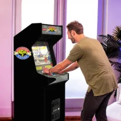 ARCADE1UP Street Fighter II CE HS 5 Deluxe Arcade Machine 17″ Screen Black