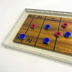 Archtwain Shuffle Board Wall Deco White