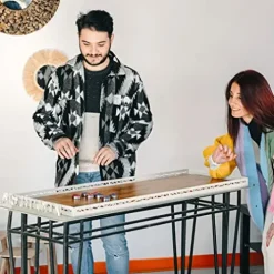 Archtwain Shuffle Board Wall Deco White