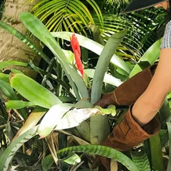 ArtAK Bulk 88 Pairs Rose Pruning Gloves Brown