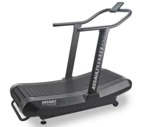 Assault Fitness AssaultRunner Pro, Portable Treadmill Black Frame/Charcoal