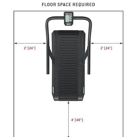 Assault Fitness AssaultRunner Pro, Portable Treadmill Black Frame/Charcoal