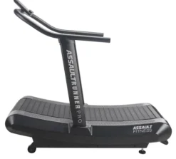 Assault Fitness AssaultRunner Pro, Portable Treadmill Black Frame/Charcoal