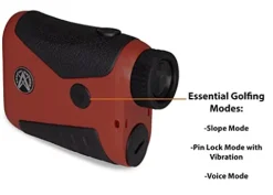 ASTRA OPTIX Golf Laser Rangefinder PRO X-1 Red OLED Display with Slope and PinLock 6×21 1760yd